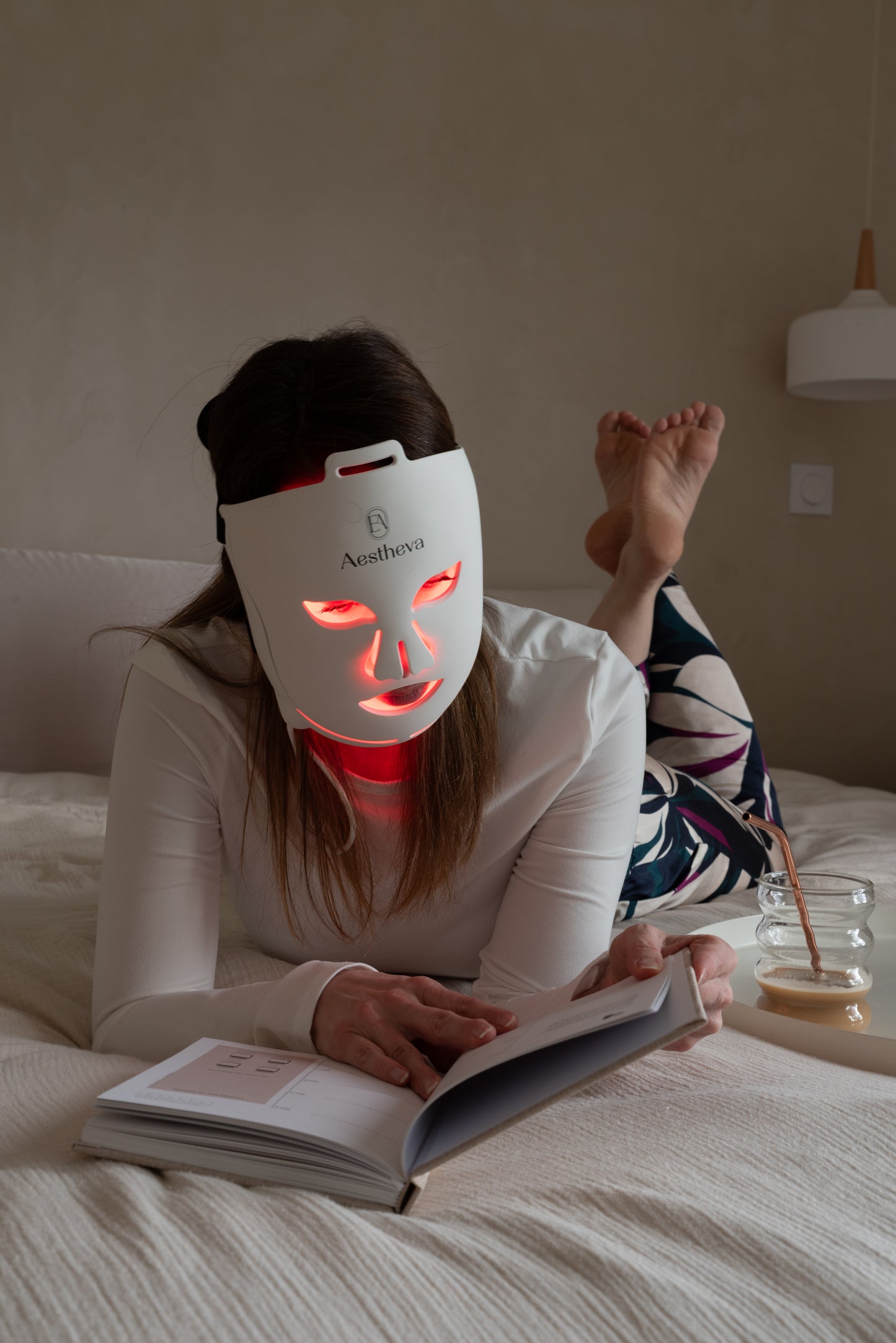 Masque LED visage
