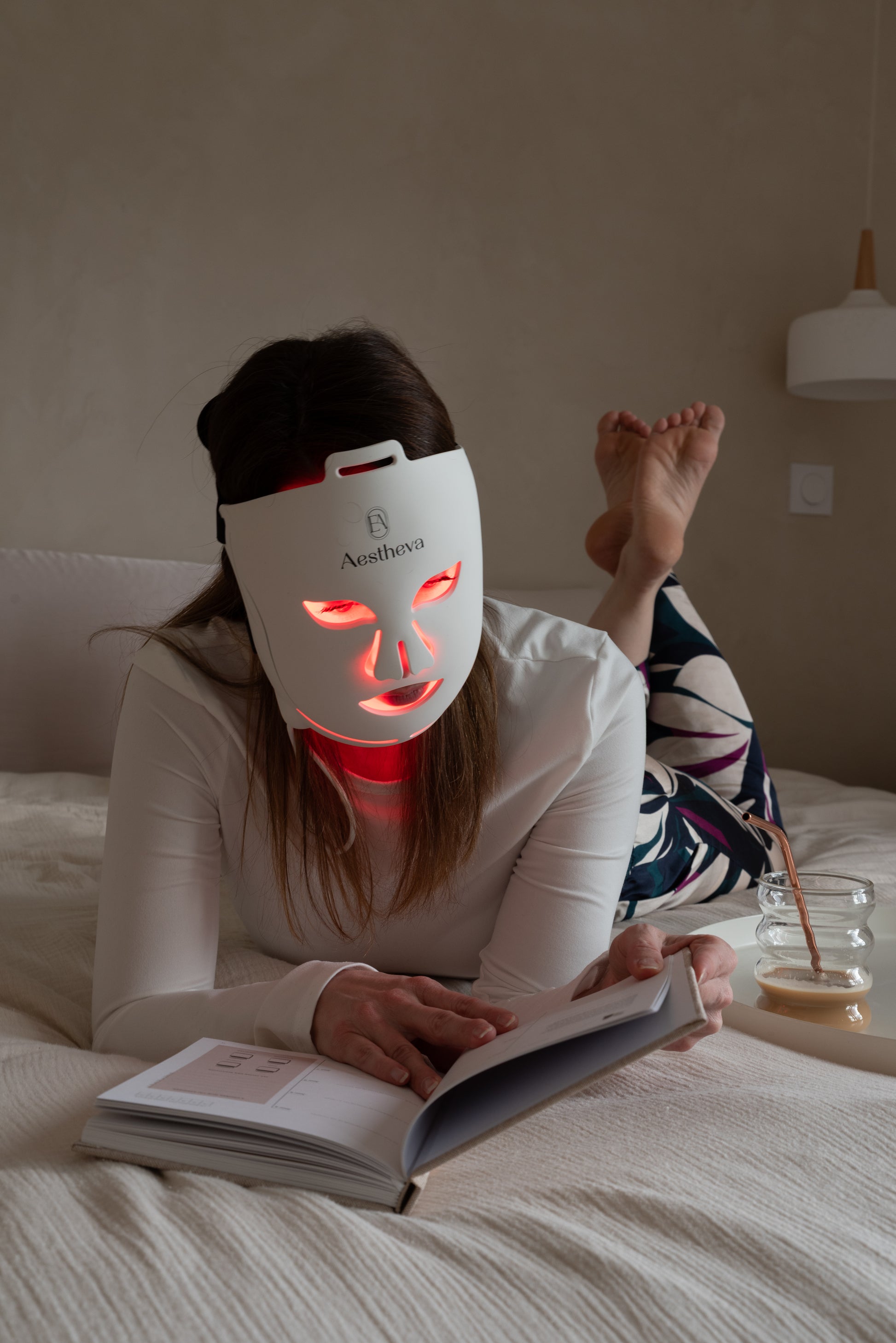 Masque LED visage